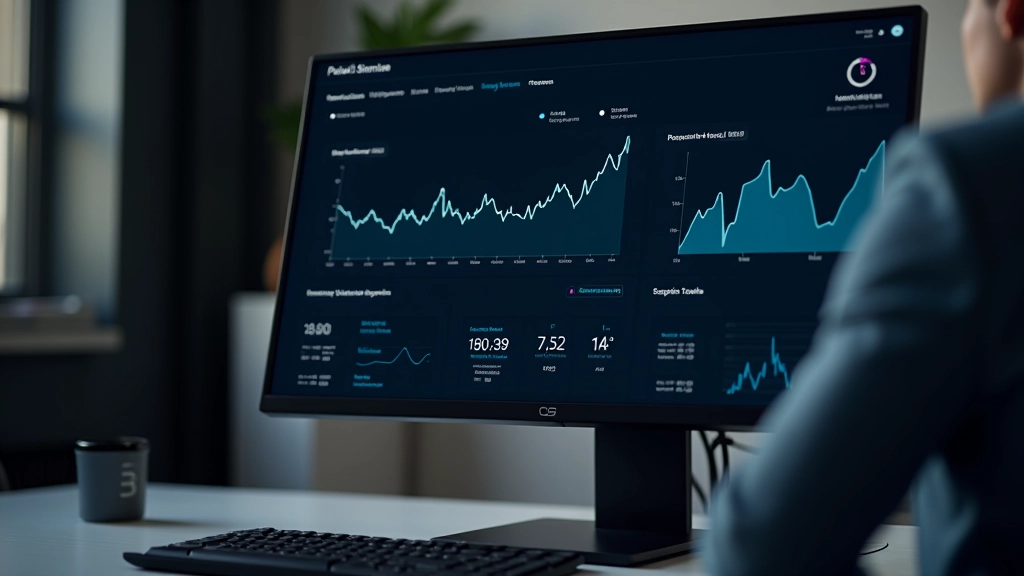 Schermo di monitoraggio delle prestazioni che mostra tempi di risposta lenti e picchi di utilizzo del disco