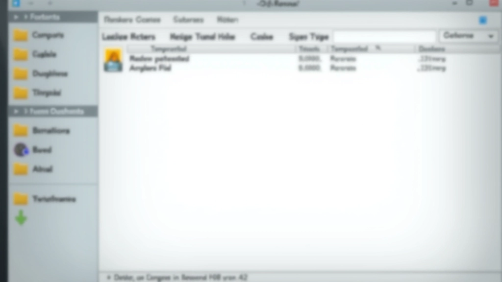Vista del file manager che mostra cartelle temporanee e cache con indicatori di dimensione dei file e opzioni di eliminazione selezionabili